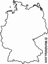 Deutschlandkarte Skizze Umriss Outlines Worldatlas Escudo Tatuaje Landkarte Geography Pays Quizz Memrise Formes Kartenkunst sketch template