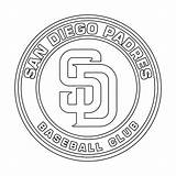 Coloring Padres Diego San Logo Pages Svg Transparent Vector Clip Template Logos Kids Search Jail Bars sketch template