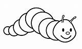 Caterpillar Coloring Pages Color Print Kids sketch template