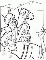 Coloring Wise Men Pages Matthew Jesus Library Clipart Gospel sketch template