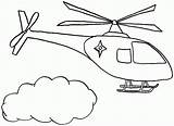 Helicopter Coloring Colouring Pages Children sketch template
