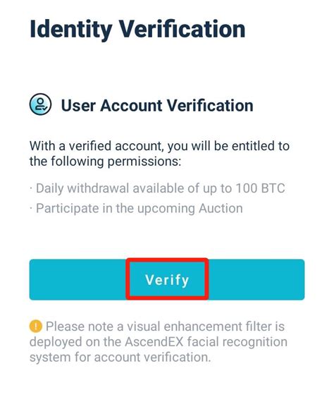 complete  account verificationapp ascendex