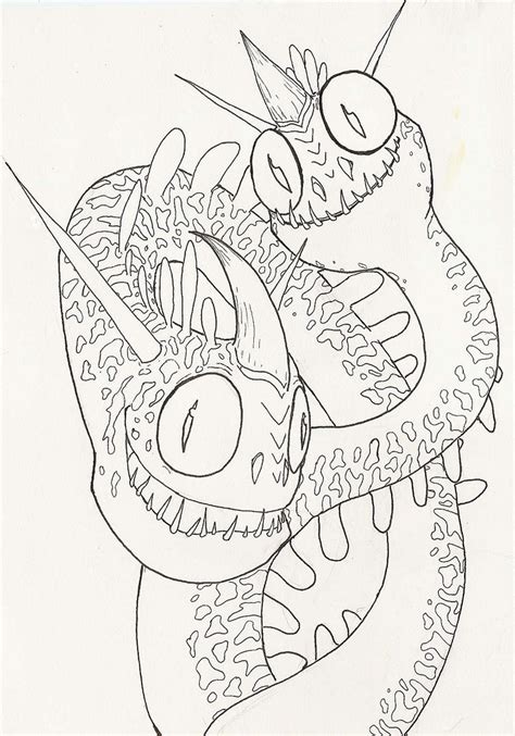 zippleback dragon coloring page coloring pages