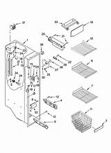 Freezer Diagram Drawing List Parts Kenmore Elite Refrigerator Getdrawings Model Searspartsdirect sketch template