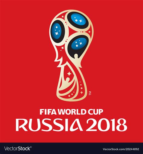 russia world cup 2018 royalty free vector image