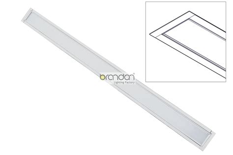ft led recessed linear light residential office application