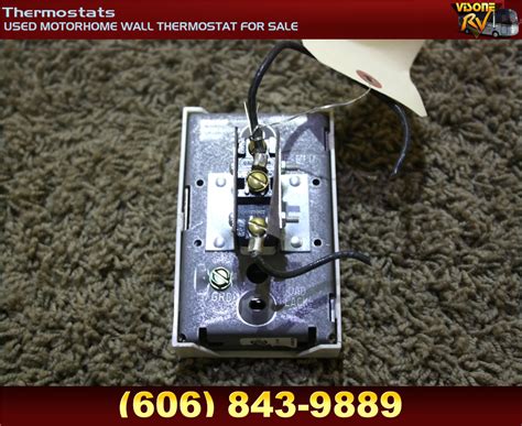 rv interiors  motorhome wall thermostat  sale thermostats   buy wall thermostats