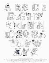 Coloring Alphabet Printable Pages Calvin Hobbes Abc Precious Moments Whole Print Popular Coloringhome High Library Clipart sketch template