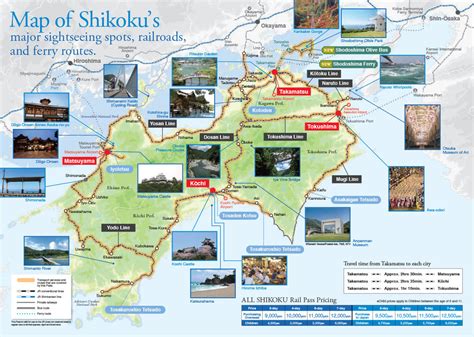 Jr Pass The Adjusted Prices For All Shikoku Rail Pass Travel Japan Jnto