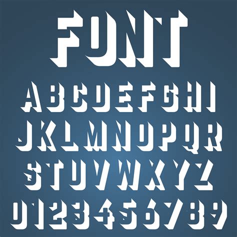 alphabet font incomplete design  vector art  vecteezy
