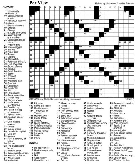 nov  crossword puzzle indy week