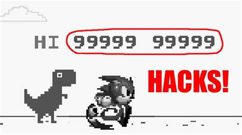 google dinosaur game hacks arcade mode invincibility character swaps speed