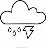 Tormenta Electrica Thunderstorm Pinclipart Thunderstorms Automatically sketch template