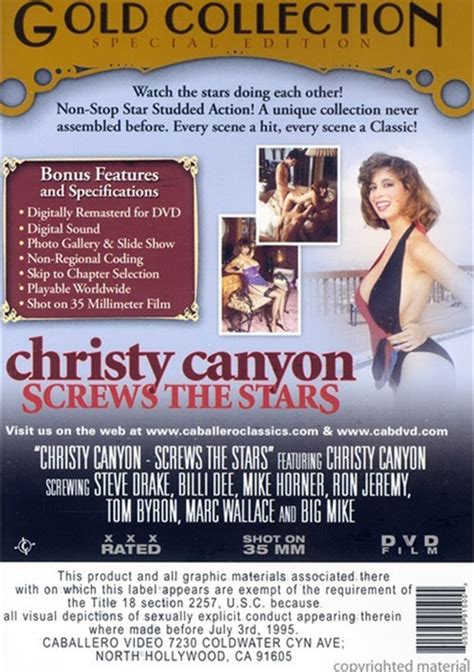 Christy Canyon Screws The Stars Adult Dvd Empire