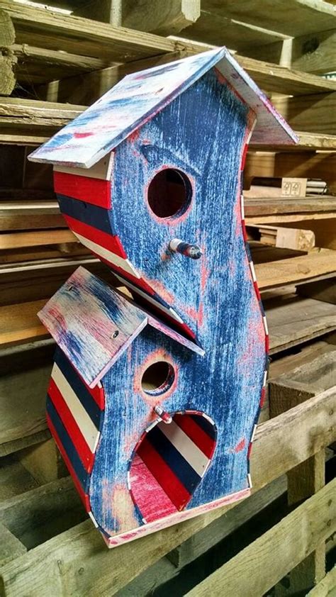 pallet recycled birds house pallet ideas