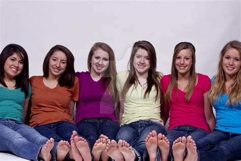 Womans Bare Feet