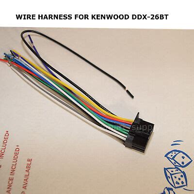 wire harness  kenwood ddxbt ddx bt  fast shipping ebay