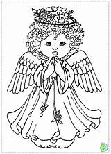 Coloring Angel Pages Angels Christmas Girl Colouring Printable Kids Realistic Color Print Feet Baby Drawing Dinokids Patterns Fairy Anime Getcolorings sketch template