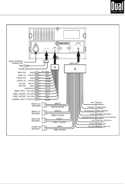 dual xdvd wiring diagram
