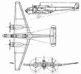 Hampden Handley Aviastar Bomber sketch template