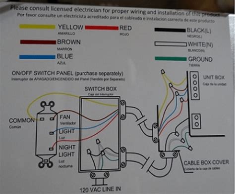 hampton bay fan wiring diagram