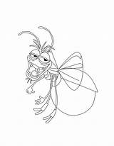 Firefly Frog Bug Lovesick sketch template