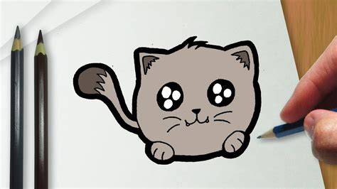 como desenhar um gatinho kawaii youtube