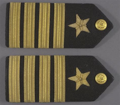 insignia rank shoulder captain united states navy national air  space museum