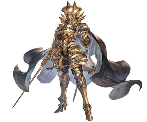 golden knight granblue fantasy wiki granblue fantasy characters