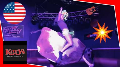 Lady Bull Riding Cowgirl Style At Miss Kittys😍 Youtube