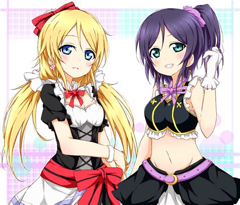 Toujou Nozomi And Ayase Eli Love Live And 1 More Drawn By