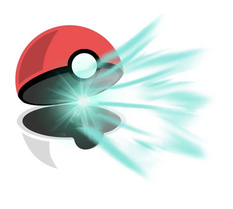 pokeball clipart open drawing pokeball open drawing transparent
