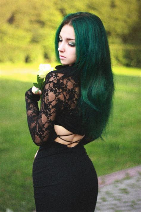 awesome green hairstyles color inspiration strayhair