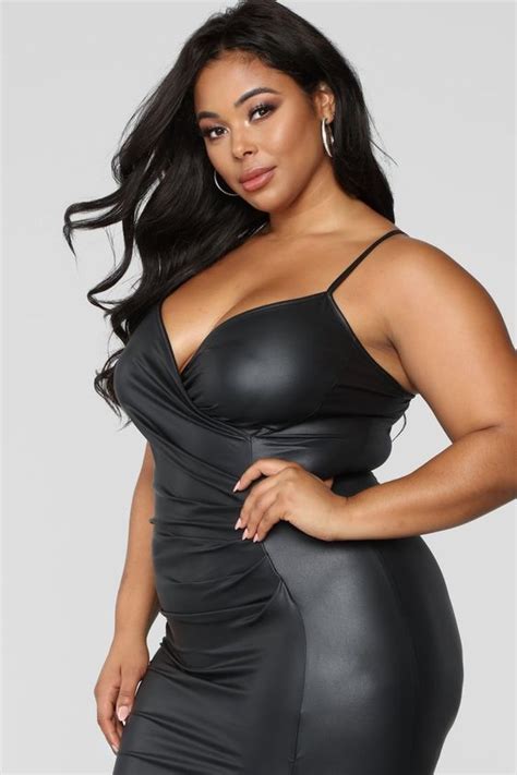 Curves And Leather Thick Girl Fashion Curvy Fashion Plus Size Fashion