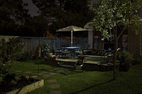 cool backyard  night home decoration style  art ideas