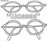 Coloring Pages Sunglasses Printable Glass Glasses Getcolorings Color sketch template