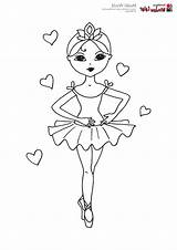 Ballerine Ballerina Inspirant sketch template