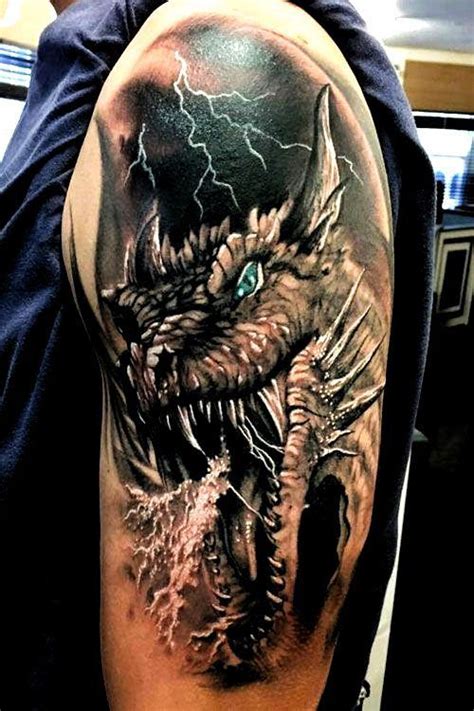 Dragon Sleeve Tattoo Ideas For Men Scribb Love Tattoo Design