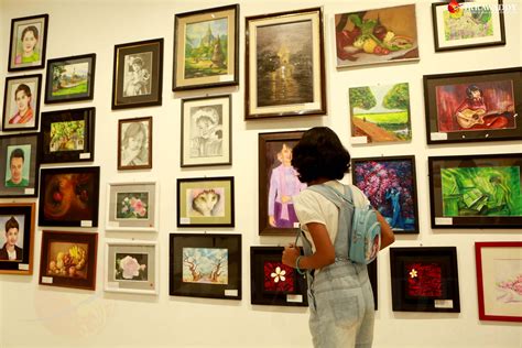 female artists exhibition opens  rangoon
