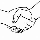 Handshake Hands Shaking Drawing Hand Economy Clipart Coloring Shake Svg Mixed Pages Clip Cliparts Graphic Feedback Kids Easy Agreement Mutual sketch template