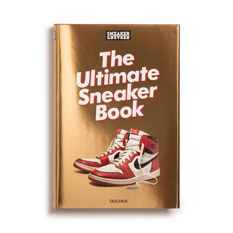 livro taschen  ultimate sneaker book ouro de unissexo  xtremept