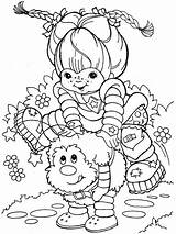 Rainbow Brite Pages Coloring Getcolorings sketch template