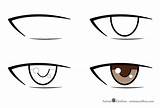 Eye Olhos Passo Animeoutline Olho Drawn Steps Pupils Masculinos Fácil Mangá Clipartmag Malen Augen Specifics Common sketch template