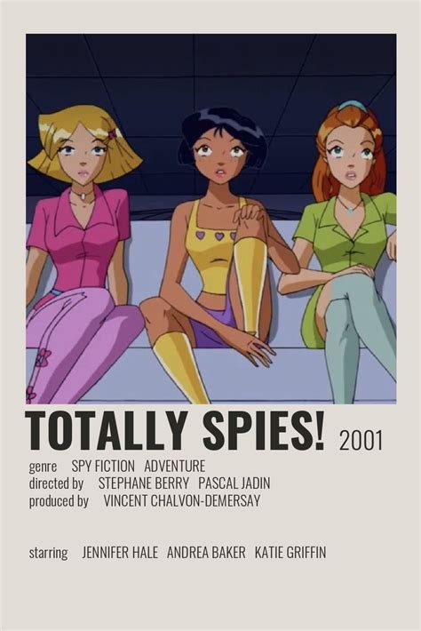 Minimalist Alternative Totally Spies Poster ☆ Check Out My Cartoon
