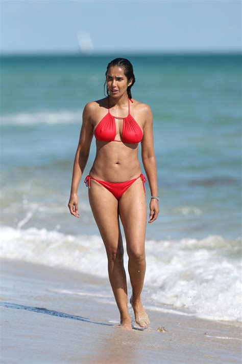 padma lakshmi the fappening sexy red bikini the fappening