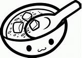 Soup Miso Draw Step Drawing Hellokids Food sketch template