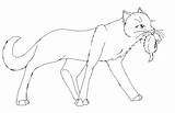 Warrior Cats Coloring Pages Cat Queen Warriors Kit Lineart Drawing Template Color Printable Getdrawings Sketch Deviantart Couples Getcolorings Print sketch template
