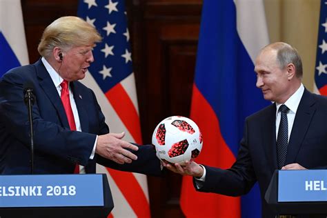The Soccer Ball Putin Gave Trump Has An Adidas Transmitter Chip In It