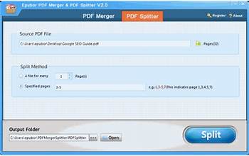 Epubor PDF Merger & Splitter screenshot #5