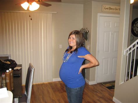 The Williams 9 Months Pregnant